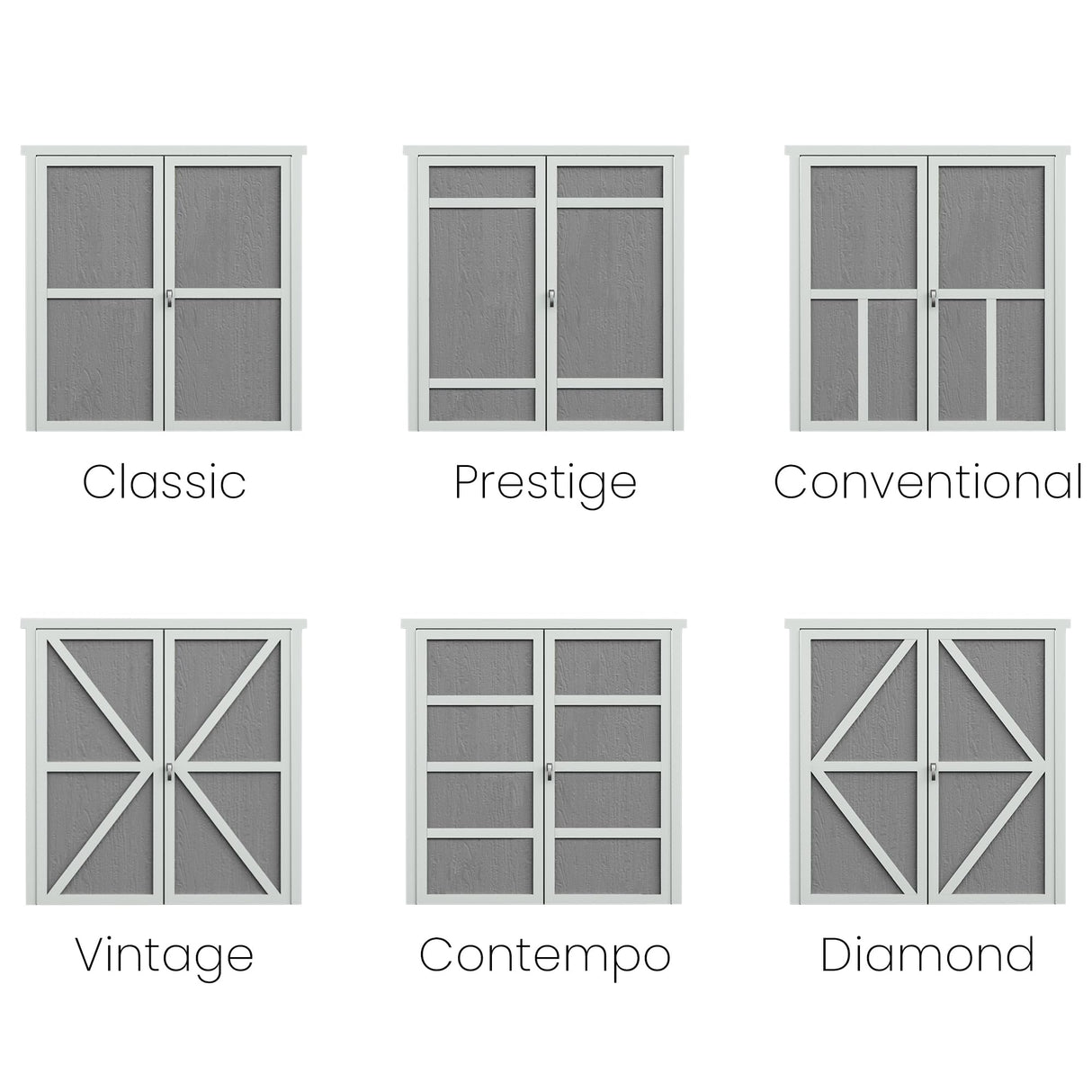 Handy Home Products Rookwood 10x12 Do-It-Yourself Wooden Storage Shed Brown Handy Home Products