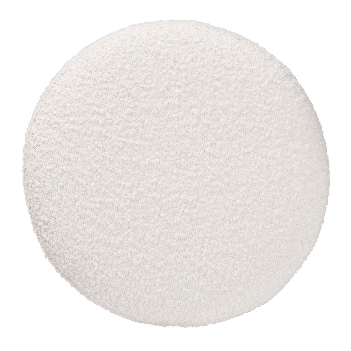 Baxton Studio Fisk Footstool, One Size, Cream/Walnut Brown Baxton Studio