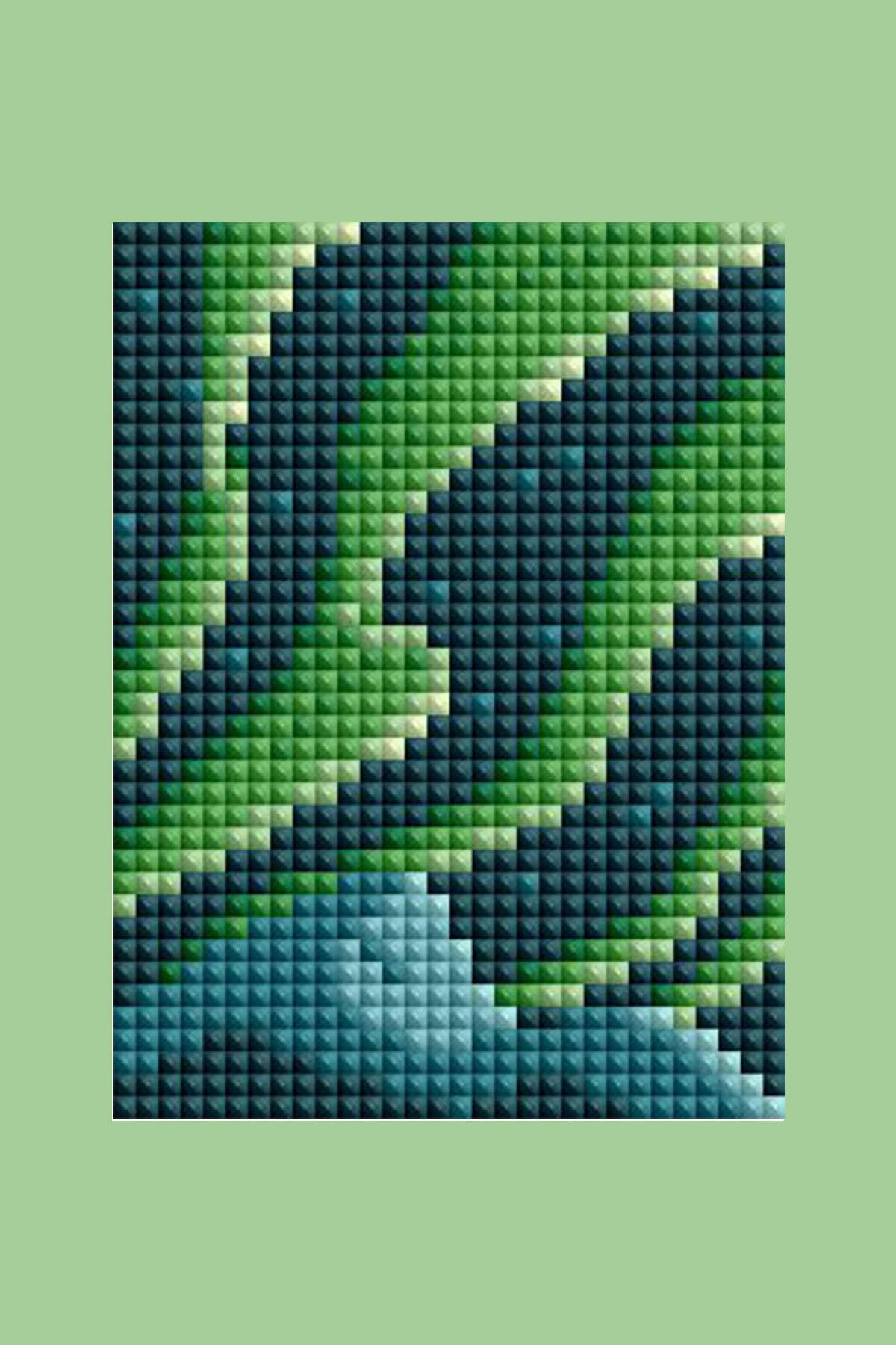 DIAMOND ART CLUB Wonders of Nature Part 2 Mini Dazzles™, Fun DIY Diamond Painting Kit for Adults, Diamond Art Canvas for Beginners, 4" x 6" (Pack of 6) DIAMOND ART CLUB