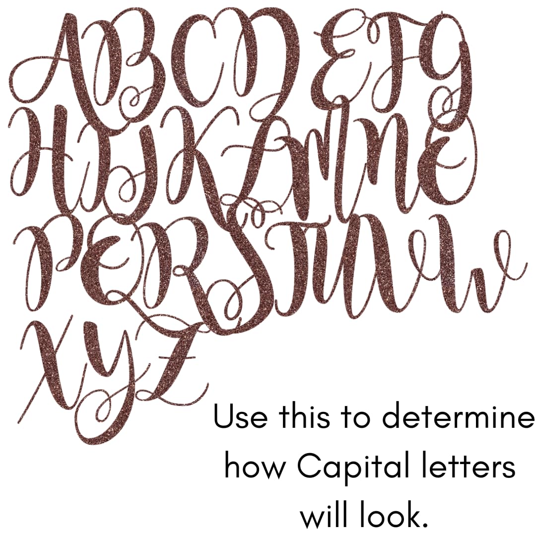 3.5 Inch Tall Custom Word Scroll Script Cursive Font MS Unfinished MDF Wood for Names, Initials, Craft, Kid's Room, Sign, Plaque (3.5") NEXTCraft