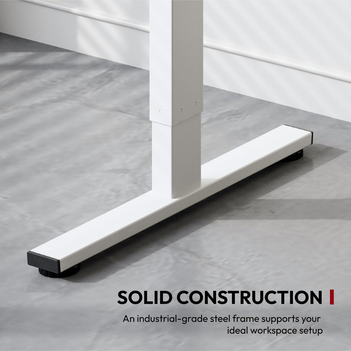 SANODESK Standing Desk Height Adjustable Electric Stand up Desk 40x24 Inches Sit Stand Home Office Desk with Splice Board, White Frame/Maple Top SANODESK