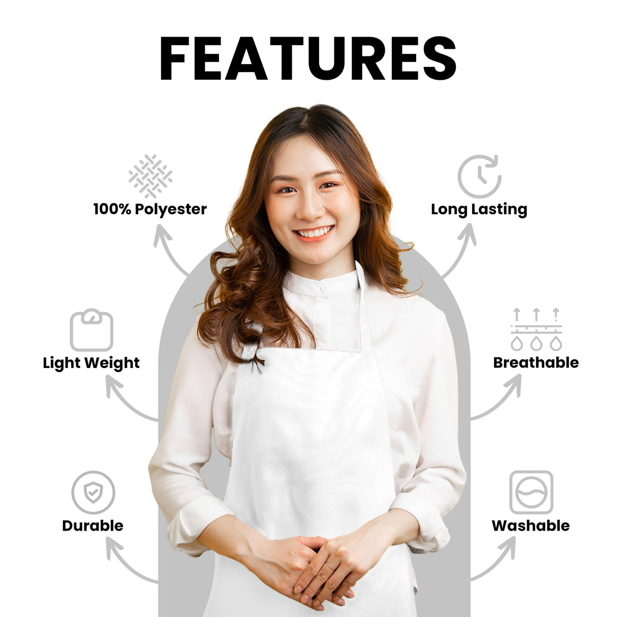 White aprons for adults white apron for women cooking aprons for mens apron kitchen apron women chef apron for men bbq apron for men bulk aprons bulk cooking aprons for women Avalon Kitchen