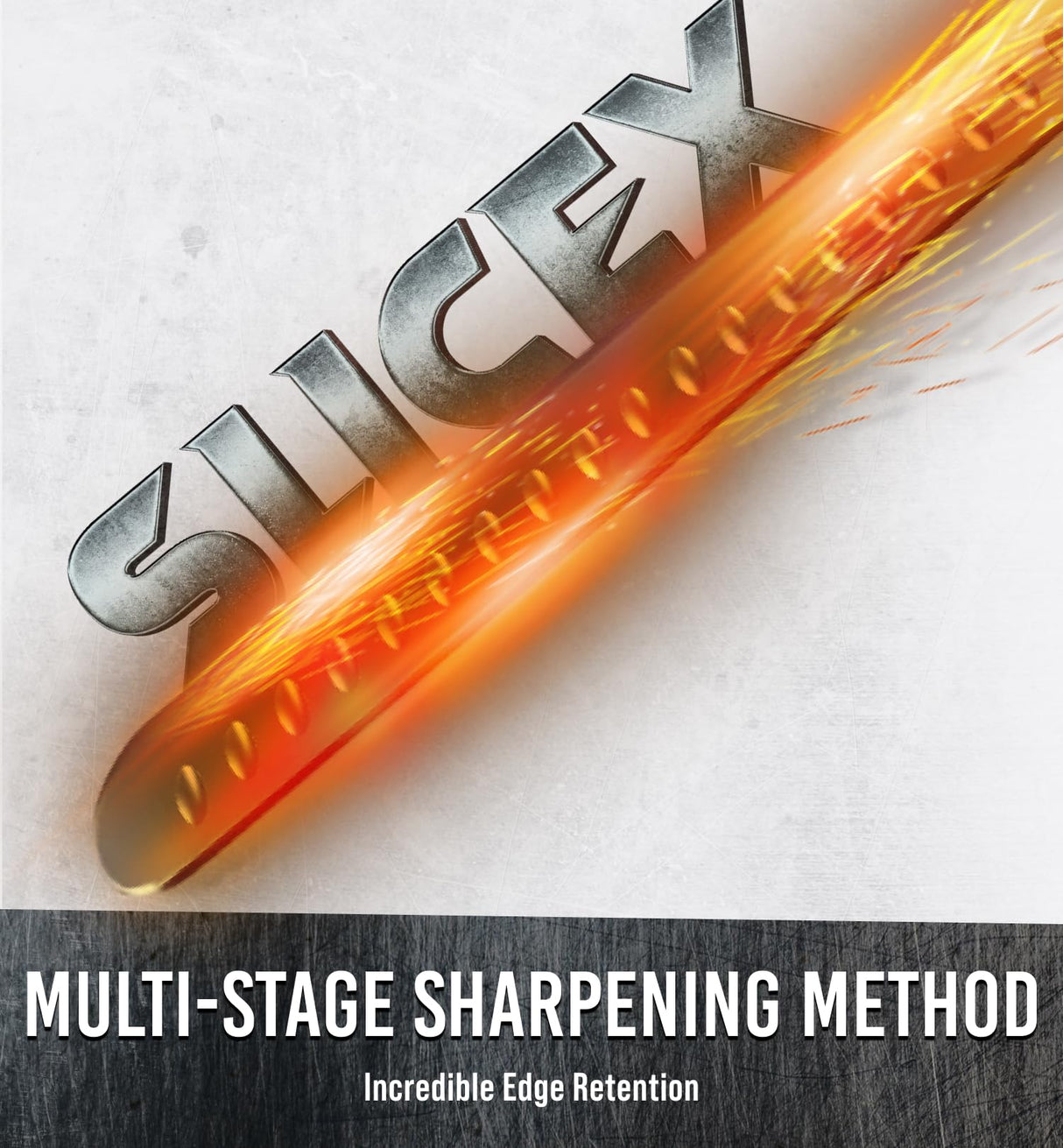 SliceX Brisket Slicing Knife – 12" BBQ Knife, Brisket Knife, Grilling Gifts For Men – Razor Sharp German Steel, Full Tang, Ergonomic Handle Bright Hobby