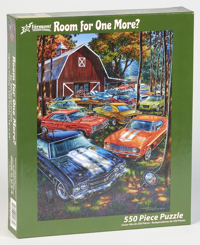 Vermont Christmas Company Room for One More? Jigsaw Puzzle 550 Piece Vermont Christmas Company