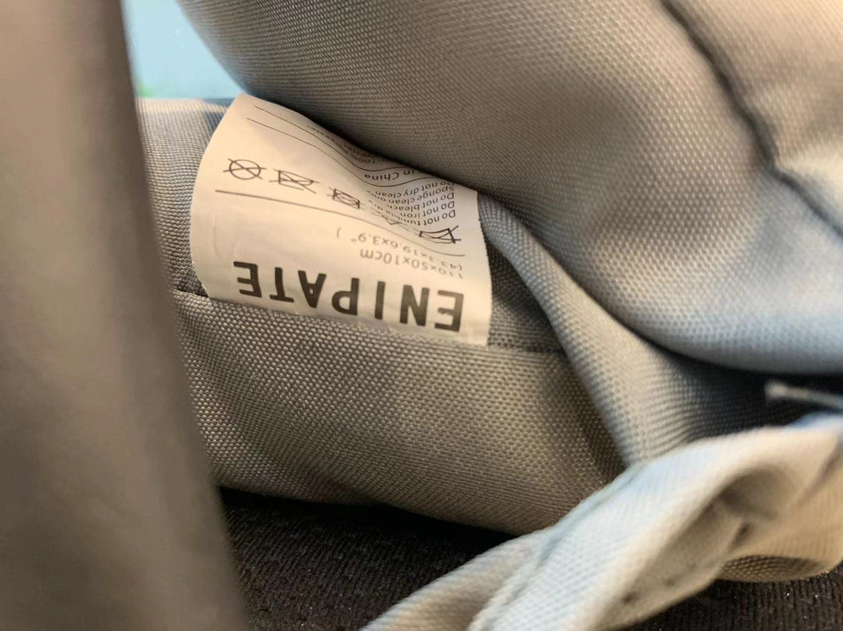 Enipate Outdoor Hanging Egg Chair Cushion, Water-Resistant Tufted Swing Basket Chairs Cushion Pads with Headrest Pillow Enipate