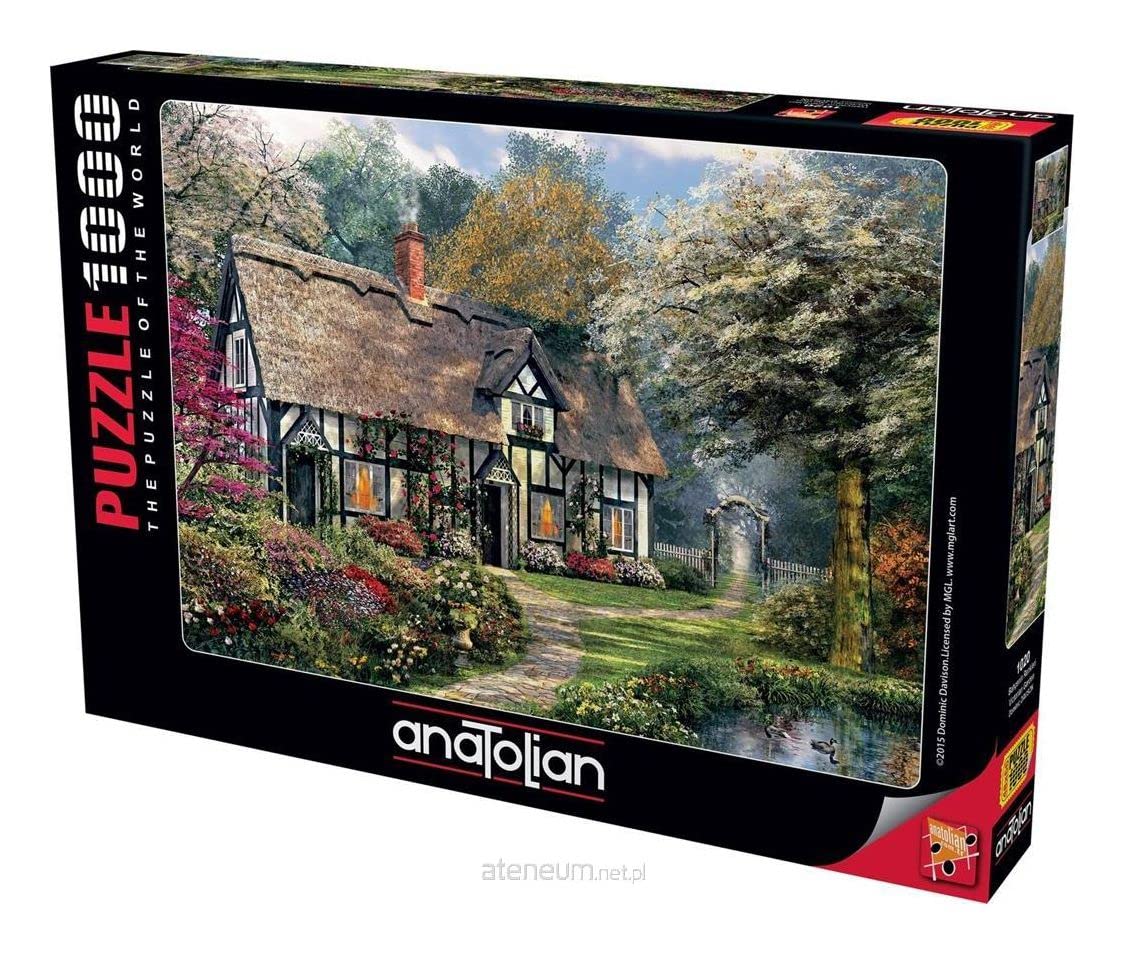 Anatolian Victorian Garden Jigsaw Puzzle (1000 Piece), Multicolor (PER1020) Anatolian