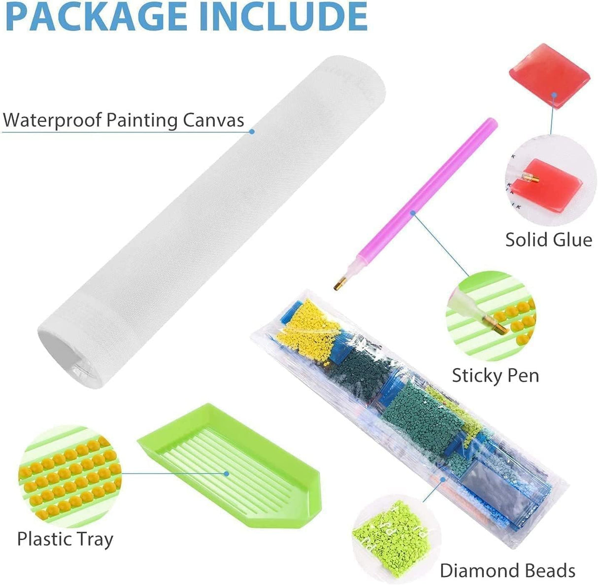 YIMORE 5D DIY Diamond Art Painting Kits Christ Jesus Wolf and Lamb 16X20 inches for Adults ,Full Round Drill Rhinestone Embroidery for Home Wall Decor YIMORE