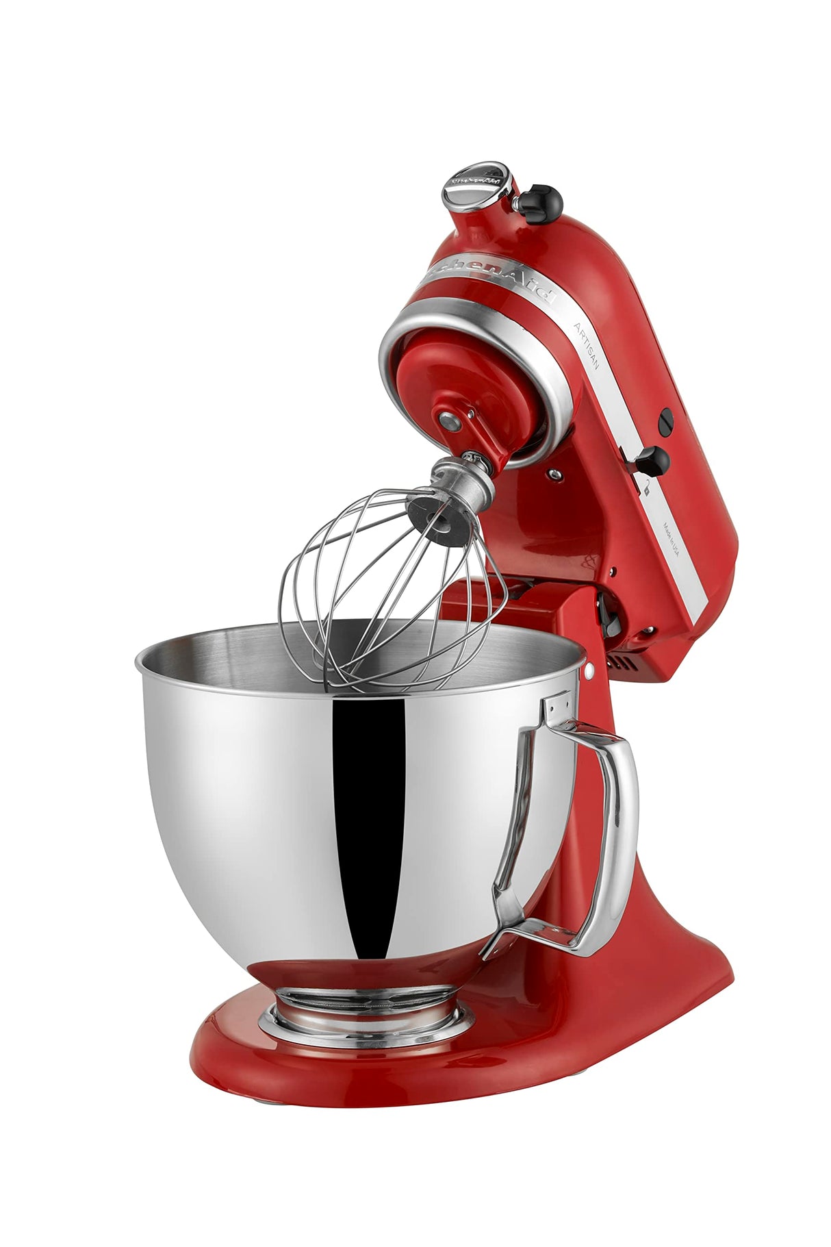 5 QT Stainless Steel Mixer Bowl Compatible With KITCHENAID TILT-HEAD STAND MIXERS 4.5-Quart (4.3 L) And 5-Quart (4.7 L) (Stainless Steel Polished) ULTICOR