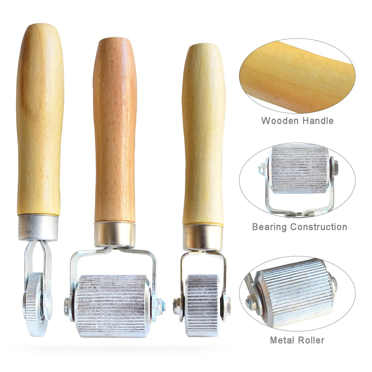 ITEQ Car Sound Deadening Roller Sound Proof Insulation Tool for Auto Noise Roller Car Sound Deadener Application Installation Tool Rolling Wheel Interior Accessories ITEQ