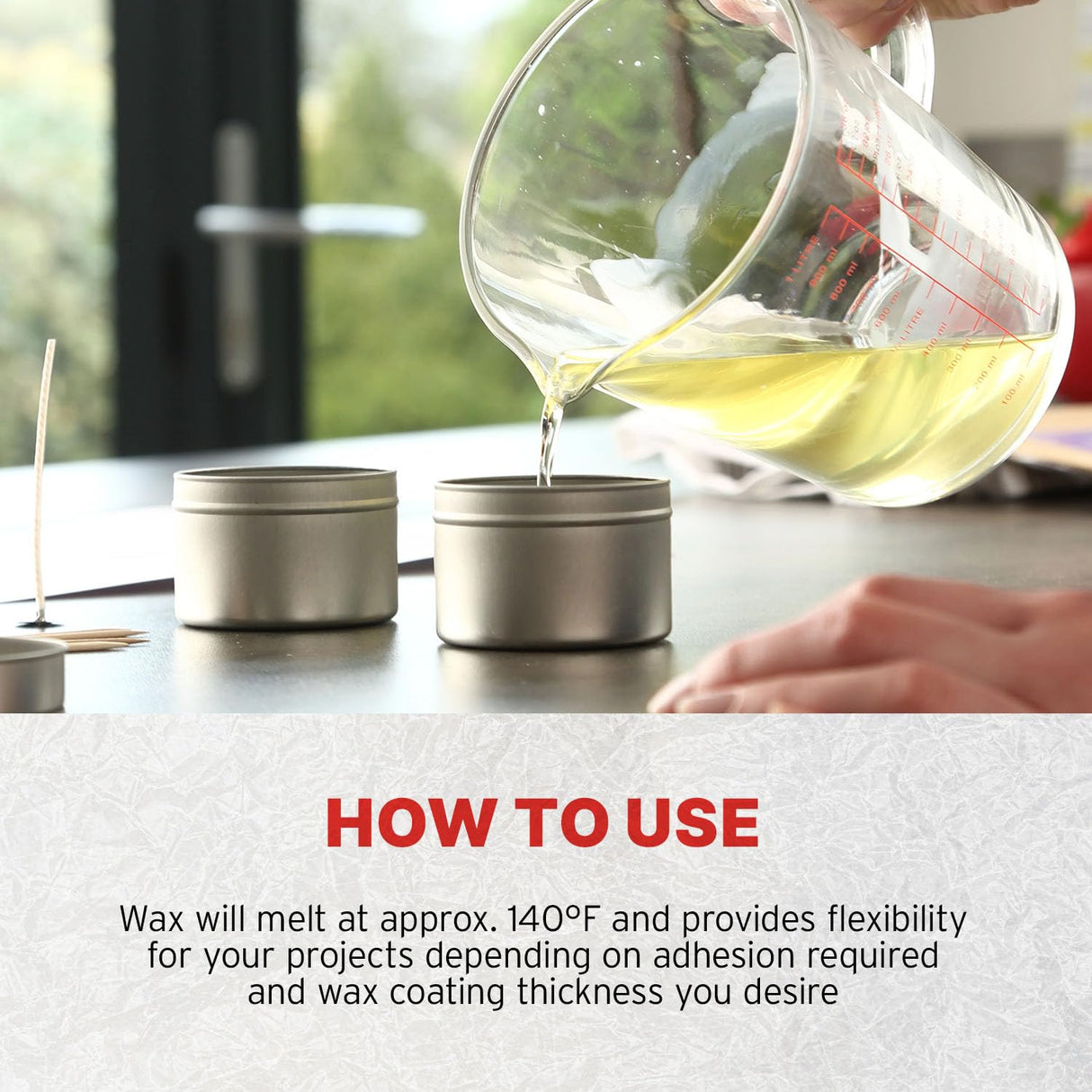 Blended Waxes, Inc. Multi-Purpose Paraffin Wax for Candle Making, Easy-to-Use Bulk Pastilles, Ideal for Lubricating, Waterproofing, Canning & More, Premium Paraffin Wax Refills, 10 lb Pack BW Blended Waxes, Inc.