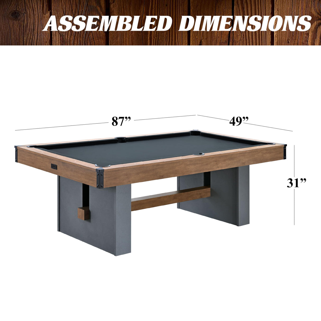 Barrington Billiards 7' Urban Drop Pocket Table Barrington Billiards