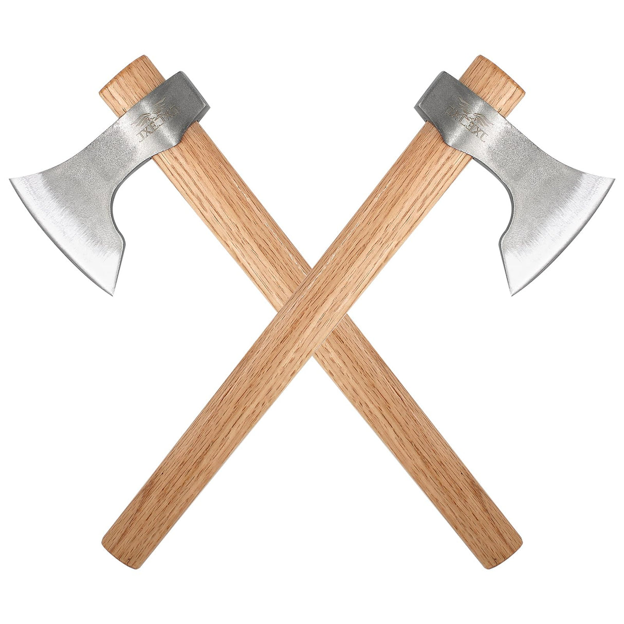 Throwing Tomahawks 2Pack - 16.5" Beech Handle - Forged Axes for Throwing and Outdoor Adventures JXE JXO