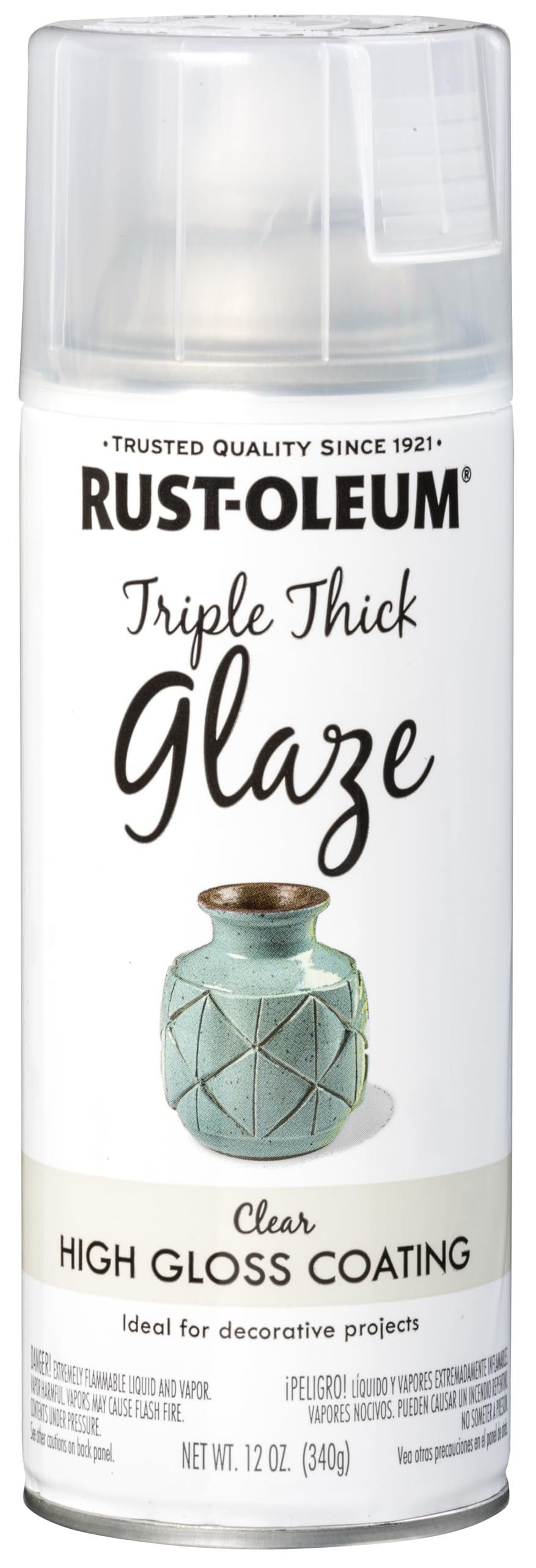 Rust-Oleum 301416 Specialty Triple Thick Glaze Spray, 12 oz Rust-Oleum