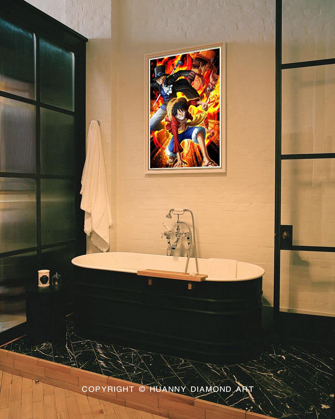 DIY Diamond Painting Kits for Adults Kids, 5D Diamond Art, Full Drill Crystal Rhinestones for Crafts, HUANNY ® Home Office Décor HUANNY