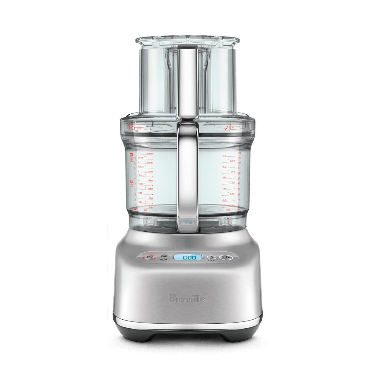 Breville Paradice 16 Cup Food Processor, Brushed Stainless Steel, BFP 838 Breville