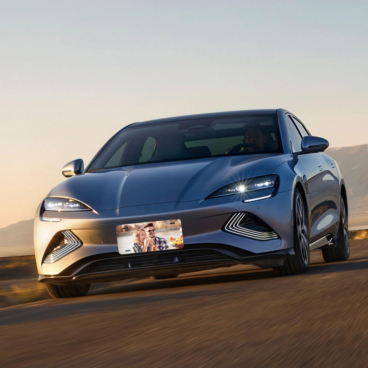 5 Pcs Sublimation License Plate Blanks DIY Picture Sublimation BlankHeat Thermal Transfer Sheet,Metal Aluminum Automotive White License Plate Plates Tag for Custom Design OKBA