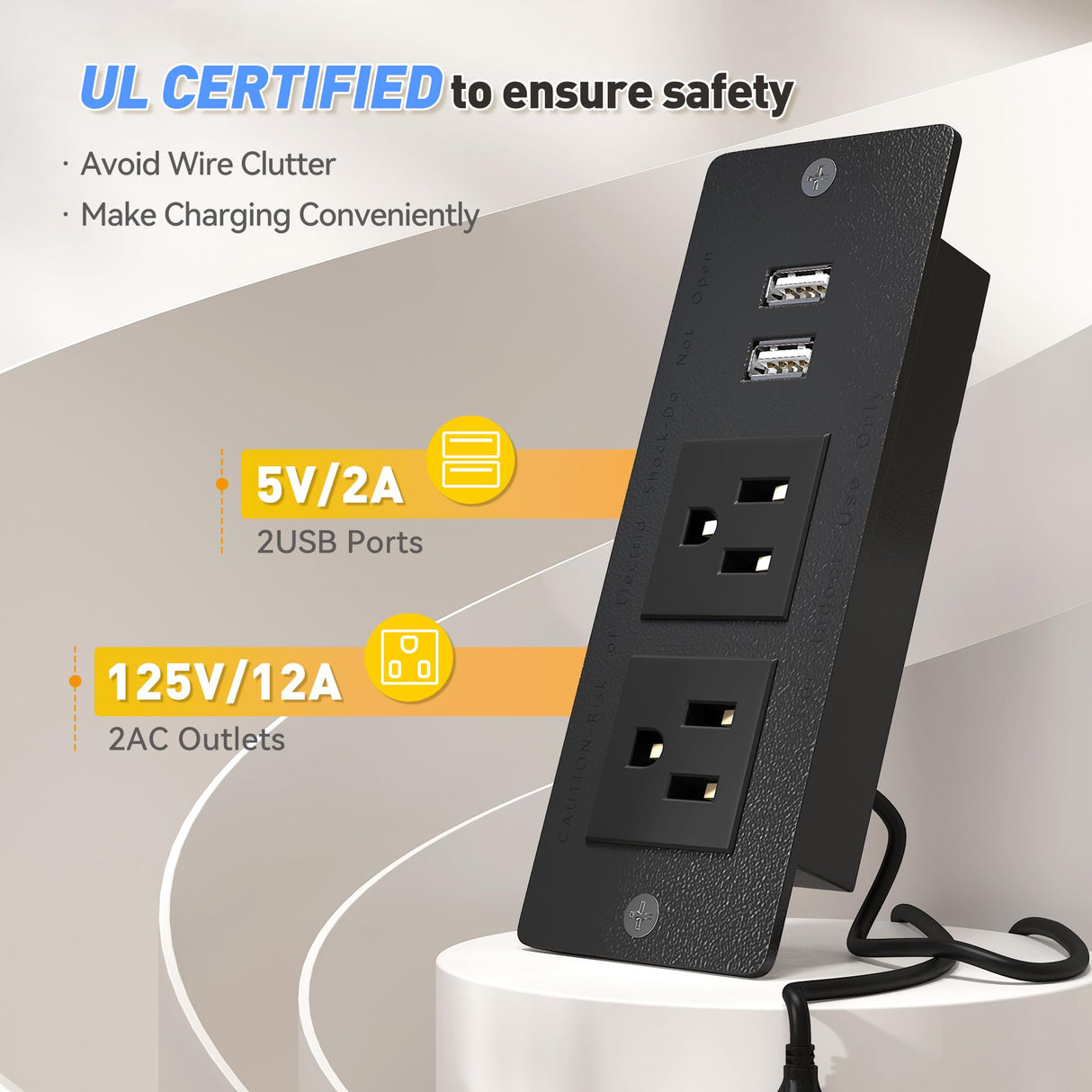 EnHomee 55" W Dresser TV Stand with Power Outlet & Lights for 65" TV, Dresser for Bedroom with 9 Fabric Drawers, TV Stand for Bedroom Dressers Console Table 55''W*11.8''*35.5'', Charcoal Black EnHomee