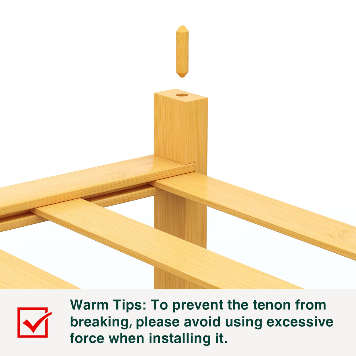 Smiry Shoe Rack, 3 Tier Bamboo Shoe Organizer, Stackable Free Standing Wooden Shoe Storage Shelf for Closet, Entryway, Front Door Entrance, Natural Smiry