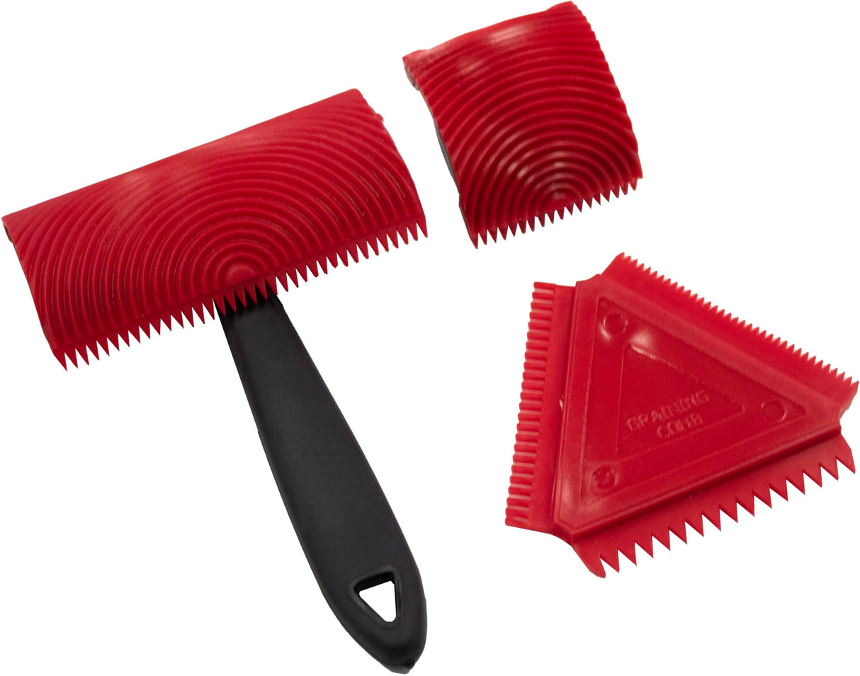 ALLWAY GT3 3-Piece Wood Graining Set ALLWAY