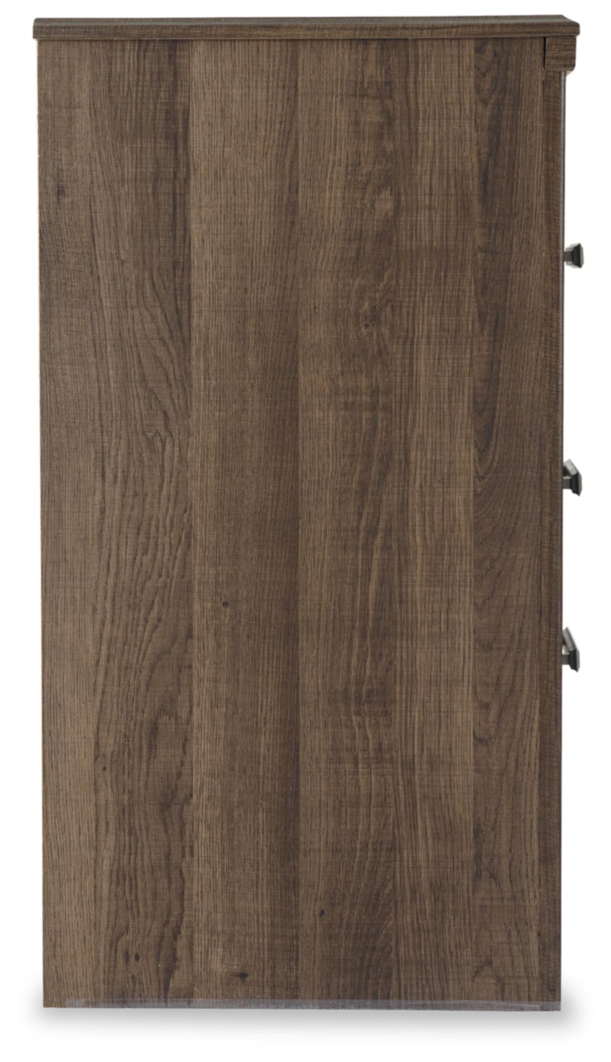 Signature Design by Ashley Juararo Rustic 2 Drawer Nightstand, 29.21" Tall, Dark Brown Signature Design by Ashley