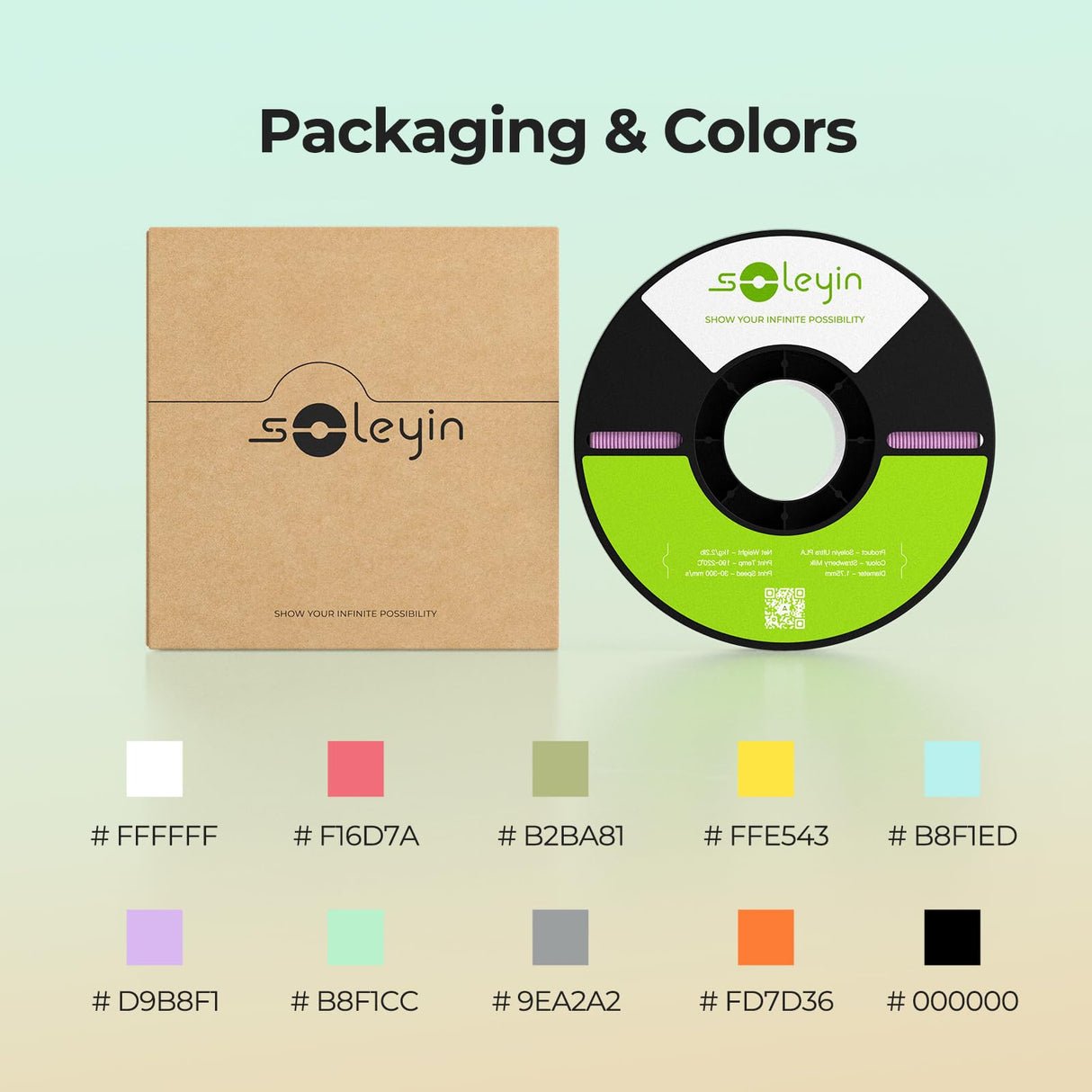 Soleyin Ultra PLA Filament 1.75mm PLA 3D Printer Filament High Speed 30-600mm/s Dimensional Accuracy +/- 0.02mm, 1kg Spool (2.2lbs)-White Skouphy