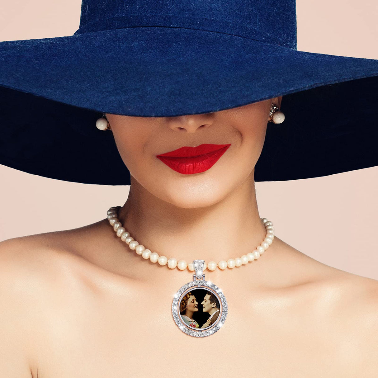 27 Pieces Rhinestone Bezel Pendant Trays Set Including 9 Pieces Double-Sided Sublimation Blank Pendant Trays 1 Inch Bezel Pendant Trays Round Pendant Charms with 18 Transparent Glass (Silver) Ferraycle