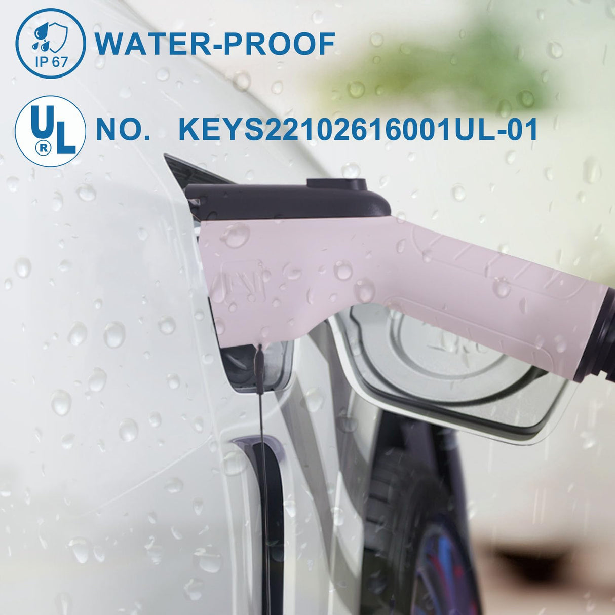 ENERGYGENIE EV Charger, 16Amp 110V/240V Portable Level 1 Level 2 Electric Vehicle Charging Station with NEMA 6-20 Plug & NEMA 5-15 Adapter for J1772 Electric Cars ENERGYGENIE