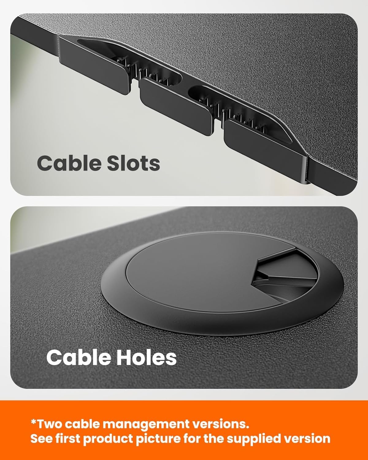 BW BEST WAY Height Adjustable Electric Standing Desk, Sit Stand up Desk, Memory Computer Home Office Desk with Two-Piece Desktop (Black, 48 * 24 Inch) BW BEST WAY