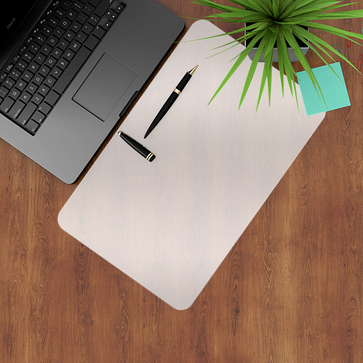 Tecmisse 30 PCS Plastic Placemat Heat Resistant Washable Table Mats, Clear Placemats for Table, Dining, Kitchen, Crafting and Shelf Liner, 17 x 11 Inch Tecmisse