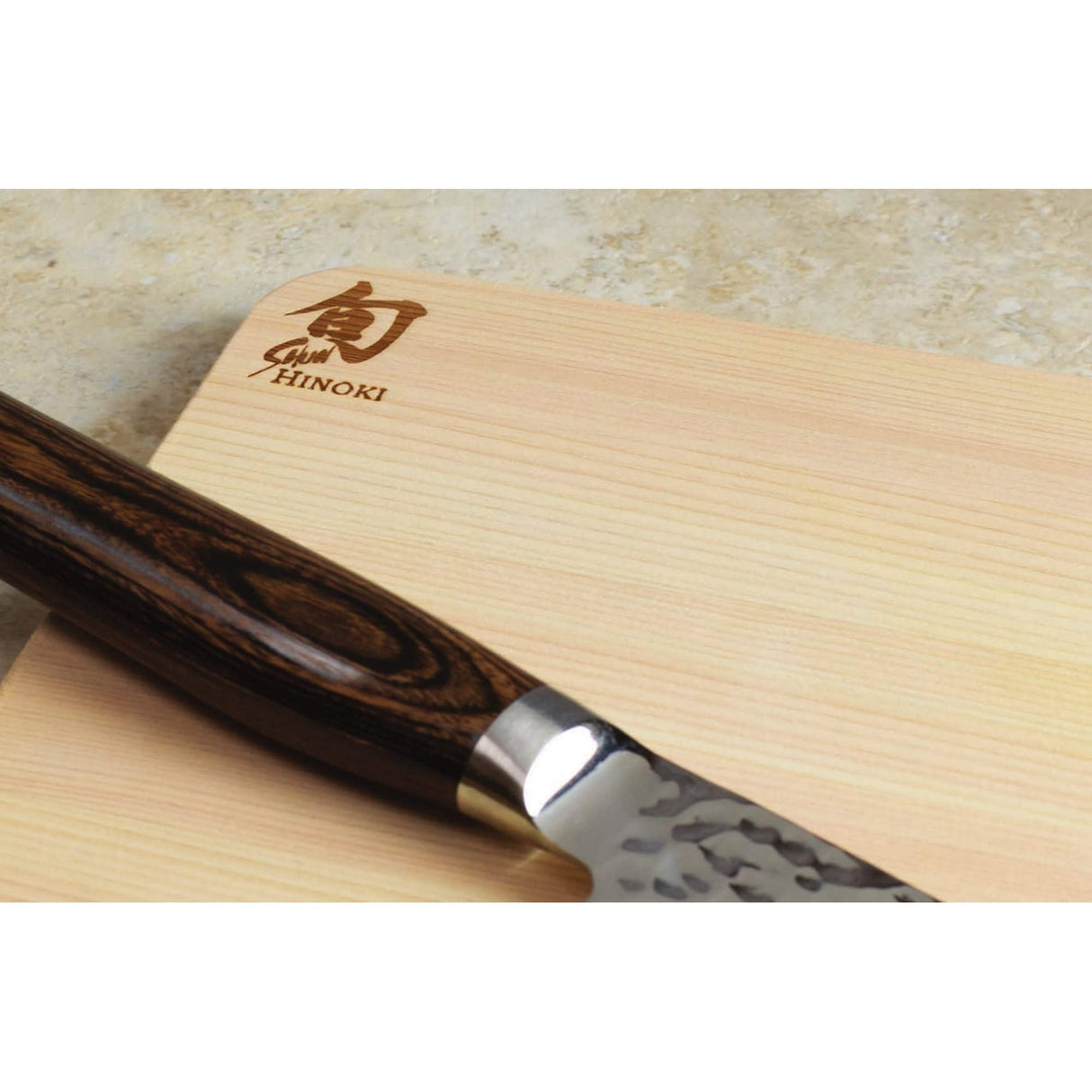Shun Cutlery Medium Hinoki Cutting Board, 15.75" x 10.75" Medium Wood Cutting Board, Medium-Soft Wood Preserves Knife Edges, Authentic, Japanese Kitchen Cutting Board Shun