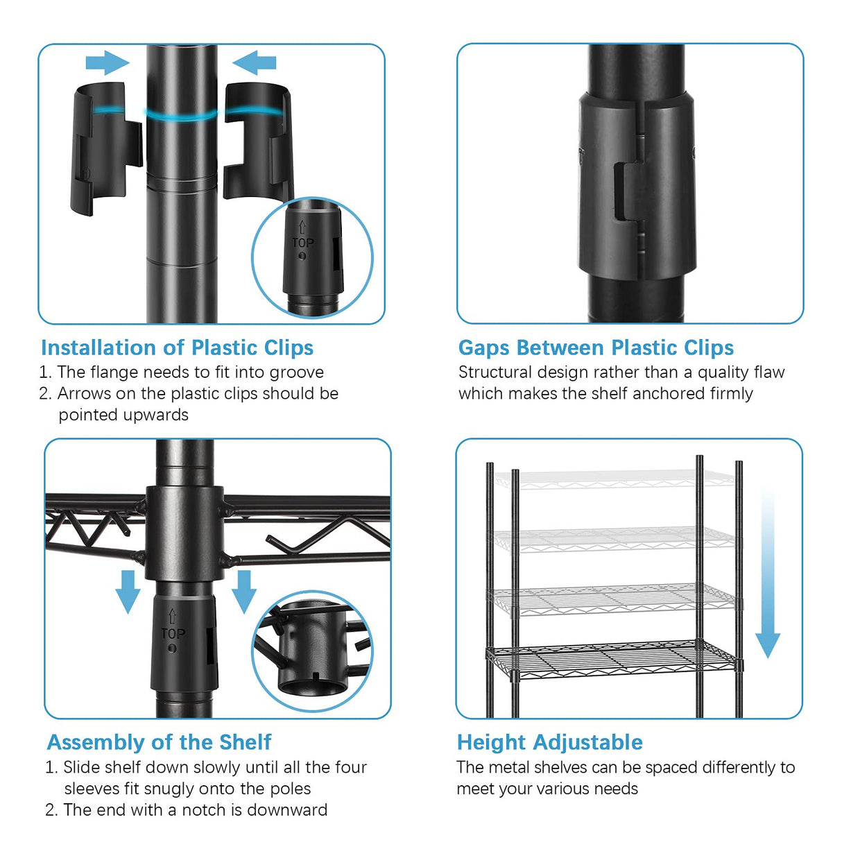 VIPEK V5C Heavy Duty Covered Clothes Rack Portable Bedroom Armoires Rack, Black Metal Clothing Rack with Black Cover, Adjustable Custom Freestanding Closet Wardrobe, Max Load 890LBS VIPEK