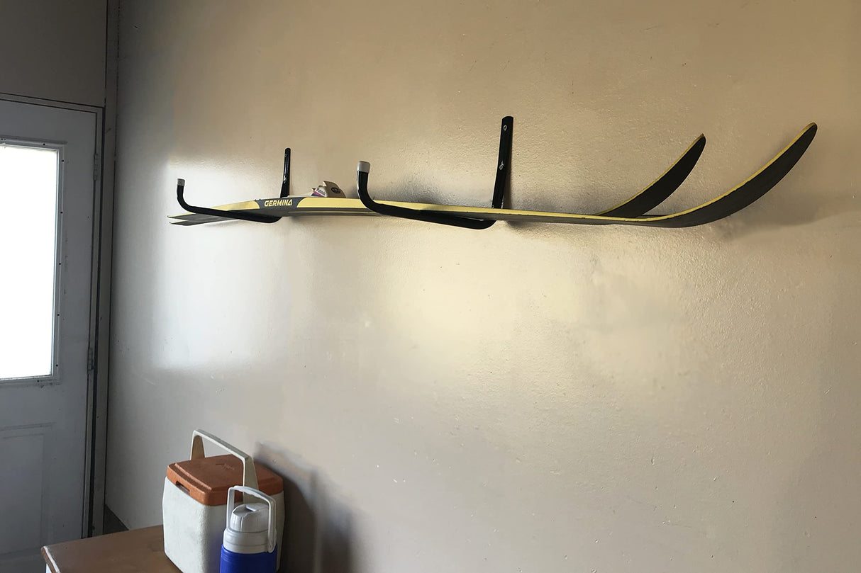 Shepherd Hardware 8091E Heavy Duty Steel 10-Inch Garage Storage Utility Hooks, 4 Pack, Black Shepherd Hardware