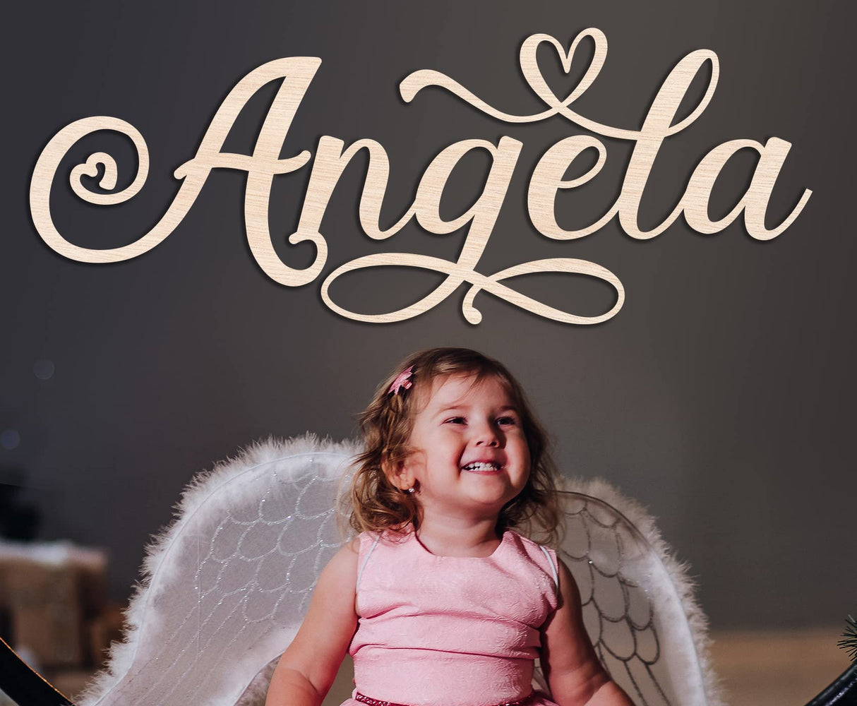 Custom Wood Name Sign, Baby Name Sign For Nursery and Wall Decor Wedding Sign, Wood Letter Nursery Decor, Name Sign for Boy or Girl, Family Name EXUNART