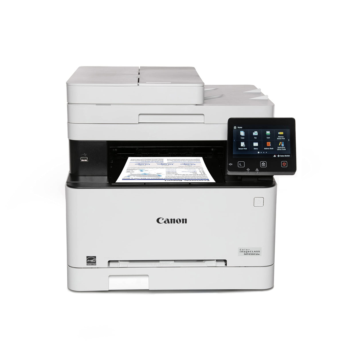 Canon Color imageCLASS MF656Cdw - All in One, Duplex, Wireless Laser Printer with 3 Year Limited Warranty, White Canon