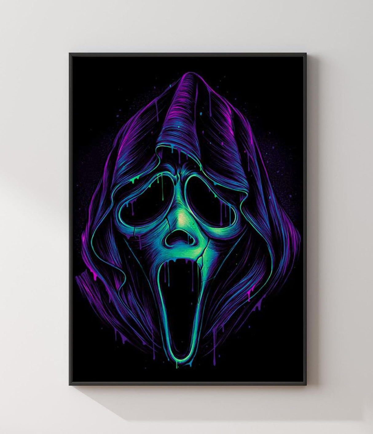 HUANNY Diamond Painting Horror Movie Diamond Art, 5D Full Drill Cross Stitch Embroidery Kits HUANNY