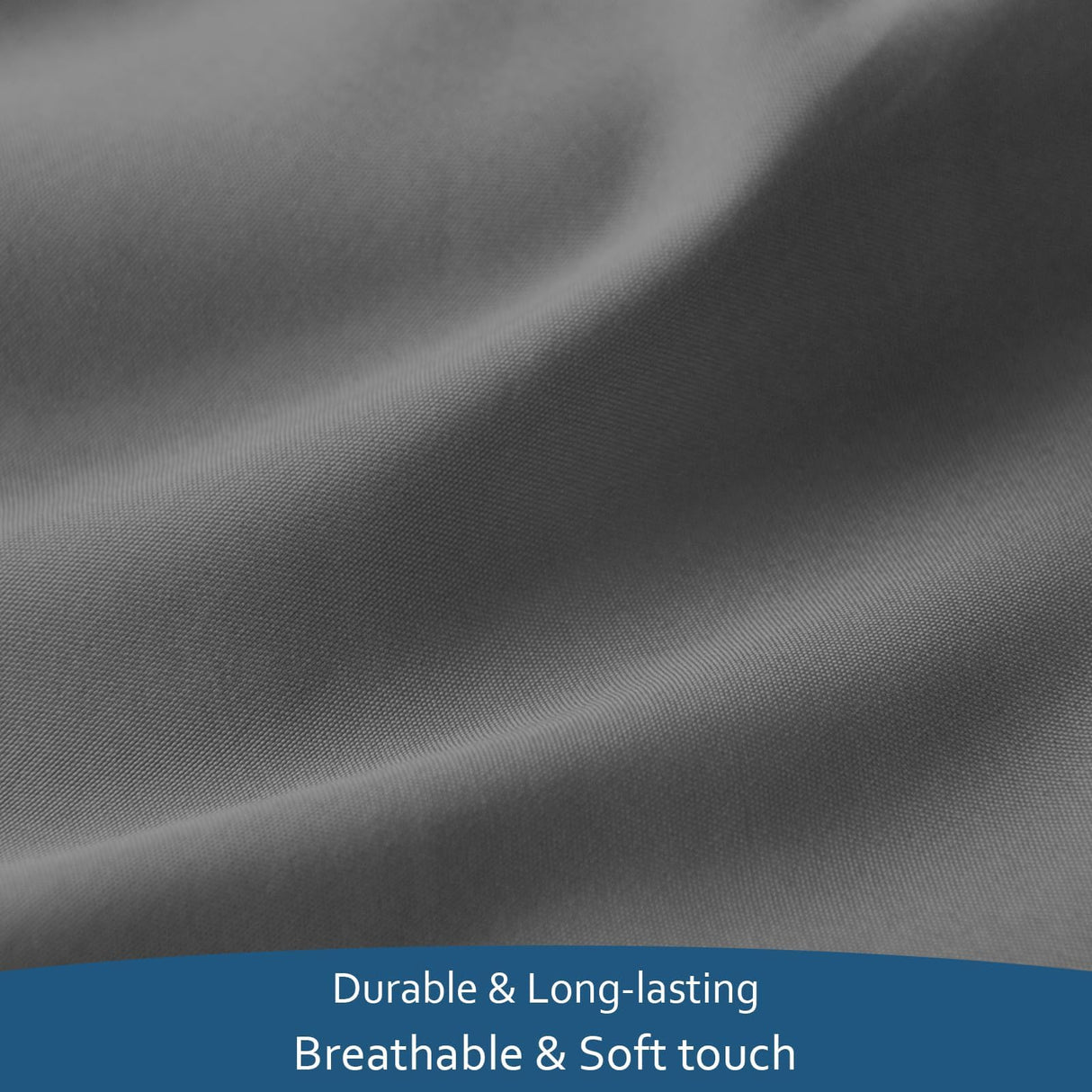 Air Mattress Queen Sheet Set Deep Pocket Queen Sheets - 4 Piece Bed Sheets Queen Size Fade Resistant Fits 16in to 24in Pillow Top Air Bed Mattress - Grey Moonsea