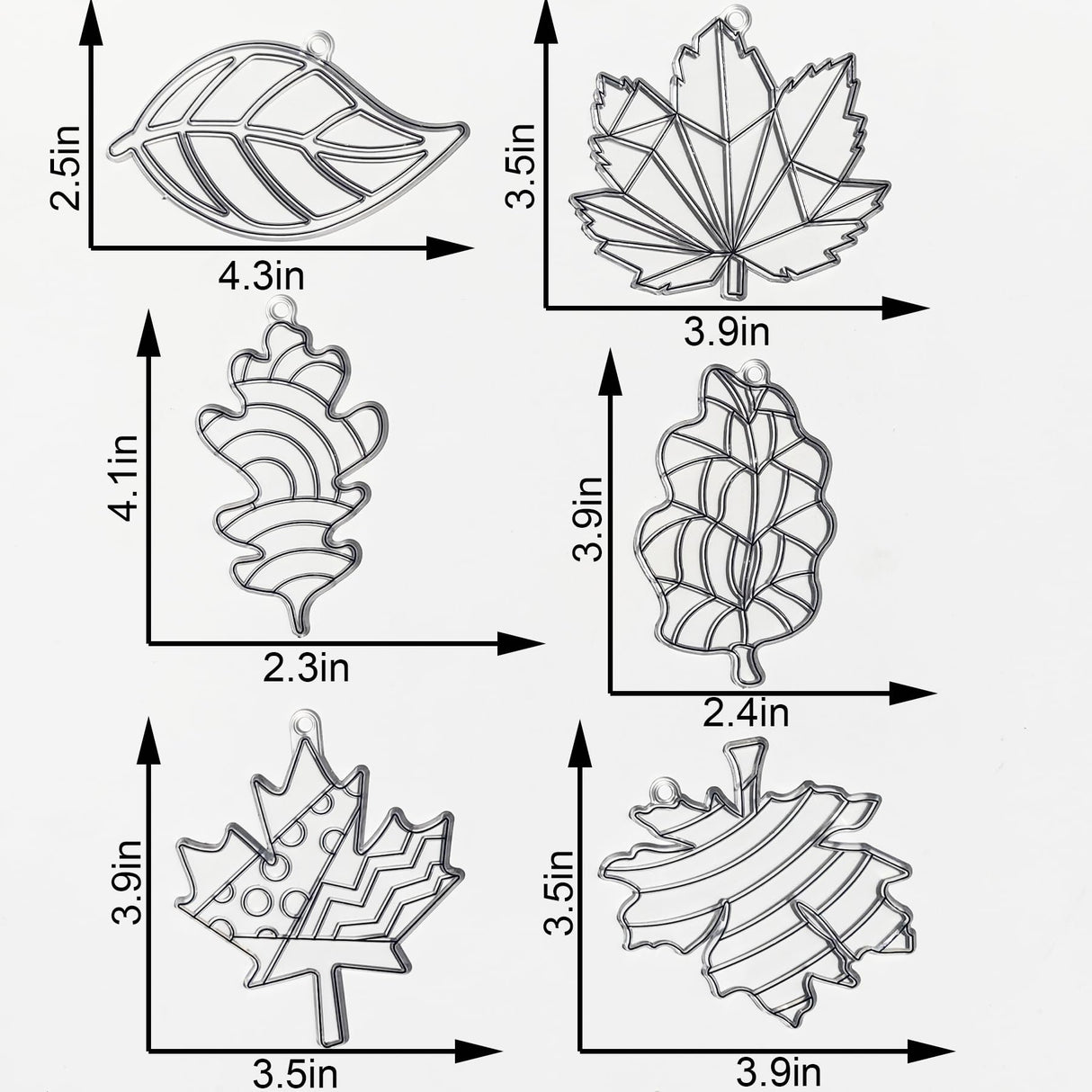 Ayhuhra 30 Sets Fall Maple Leaf Suncatcher Crafts Kits DIY Glow in The Dark Window Art Paint Kit Fall Leave Sun Catchers for Classroom Automn Thanksgiving Harvest Party Project Activity Ayhuhra