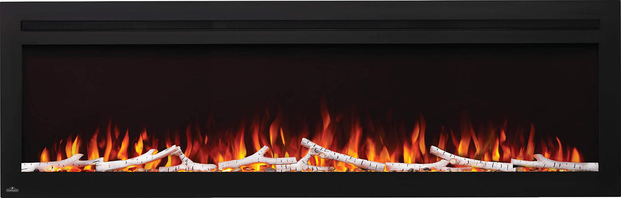 Napoleon Purview 72 inch Wall Mount Electric Fireplace - Black, NEFL72HI Napoleon