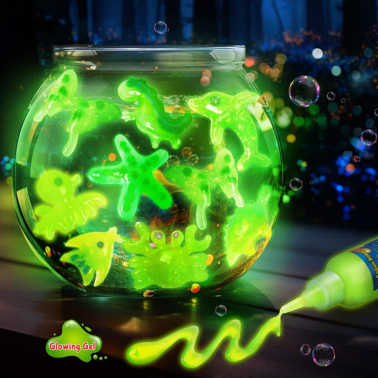 Kacwsoay Magic Water Elf Toy Kit for Kids - Aqua Fairy Water Pets - DIY Squishies Maker Crafts Birthday Gifts for Boys and Girls Kacwsoay