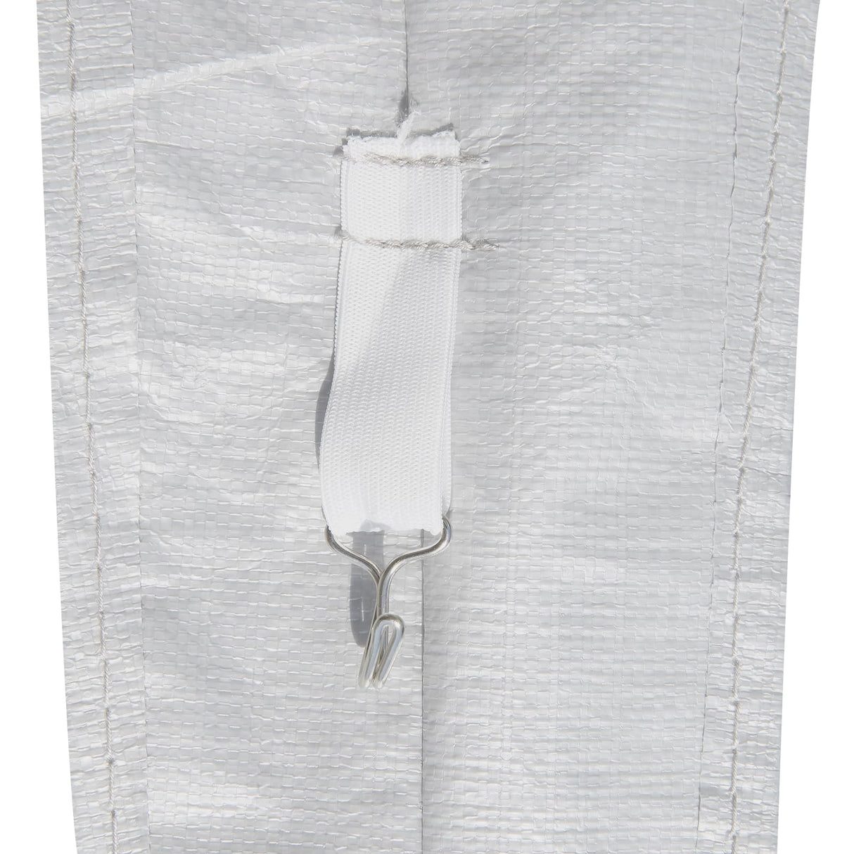 VEVOR Carport Replacement Canopy Top Cover + Sidewall 10 x 20 ft, Garage Tent Shelter Tarp Heavy-Duty Waterproof & UV Protected, Easy Installation with Ball Bungees,White (Frame Not Included) VEVOR