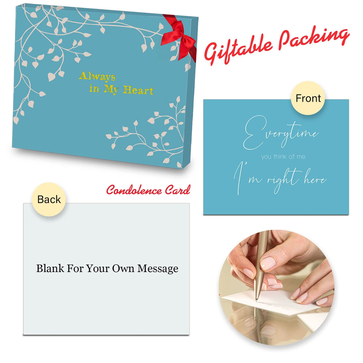 THYGIFTREE Dog Memorial Gifts for Women - Wooden Carving, Gifts for Loss of Dog - Once by My Side, Forever in My Heart THYGIFTREE