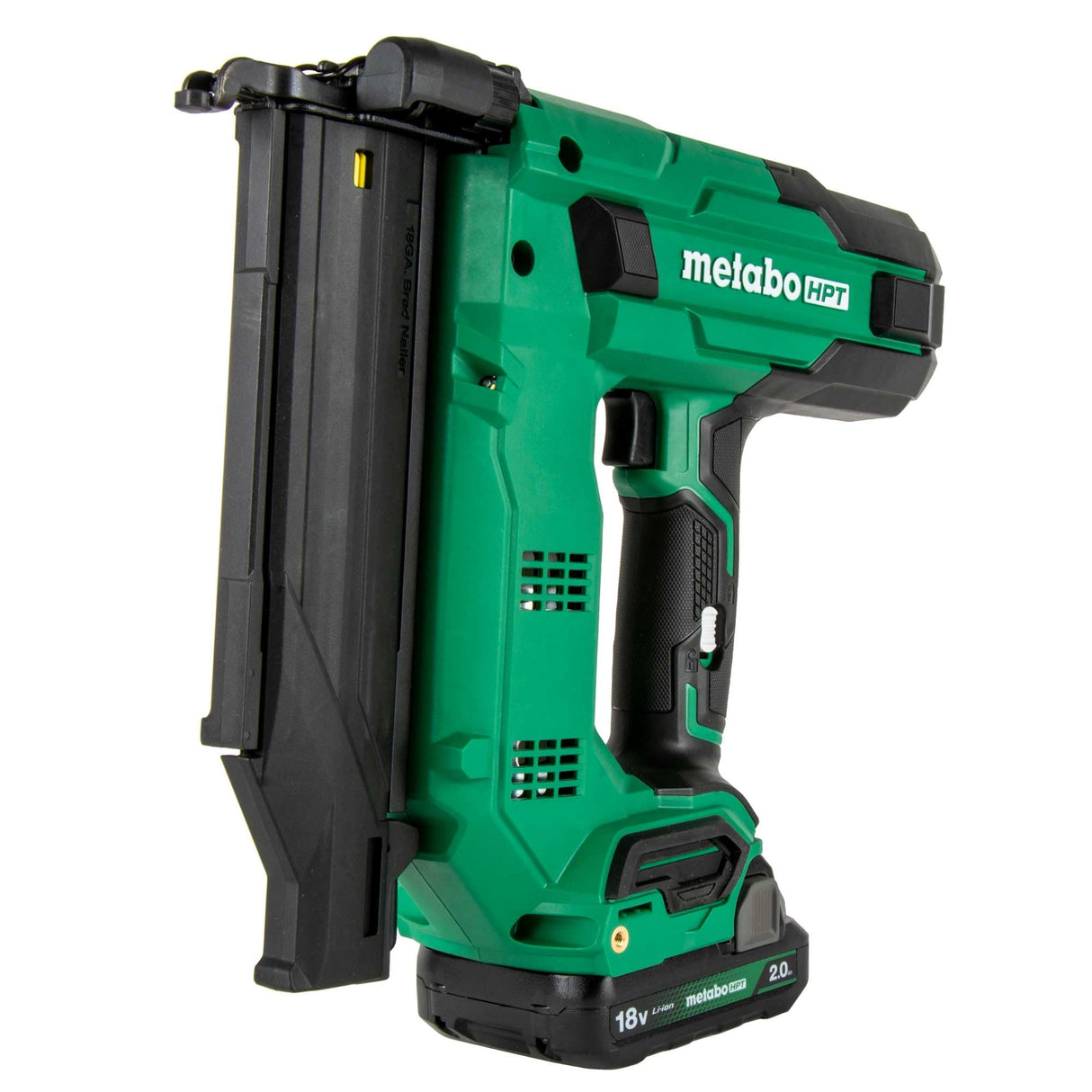 Metabo HPT 18V MultiVolt™ 18-Ga Compact Cordless Brad Nailer Kit, Includes 1-18V 2.0 Ah Battery, NT1850DG Metabo HPT