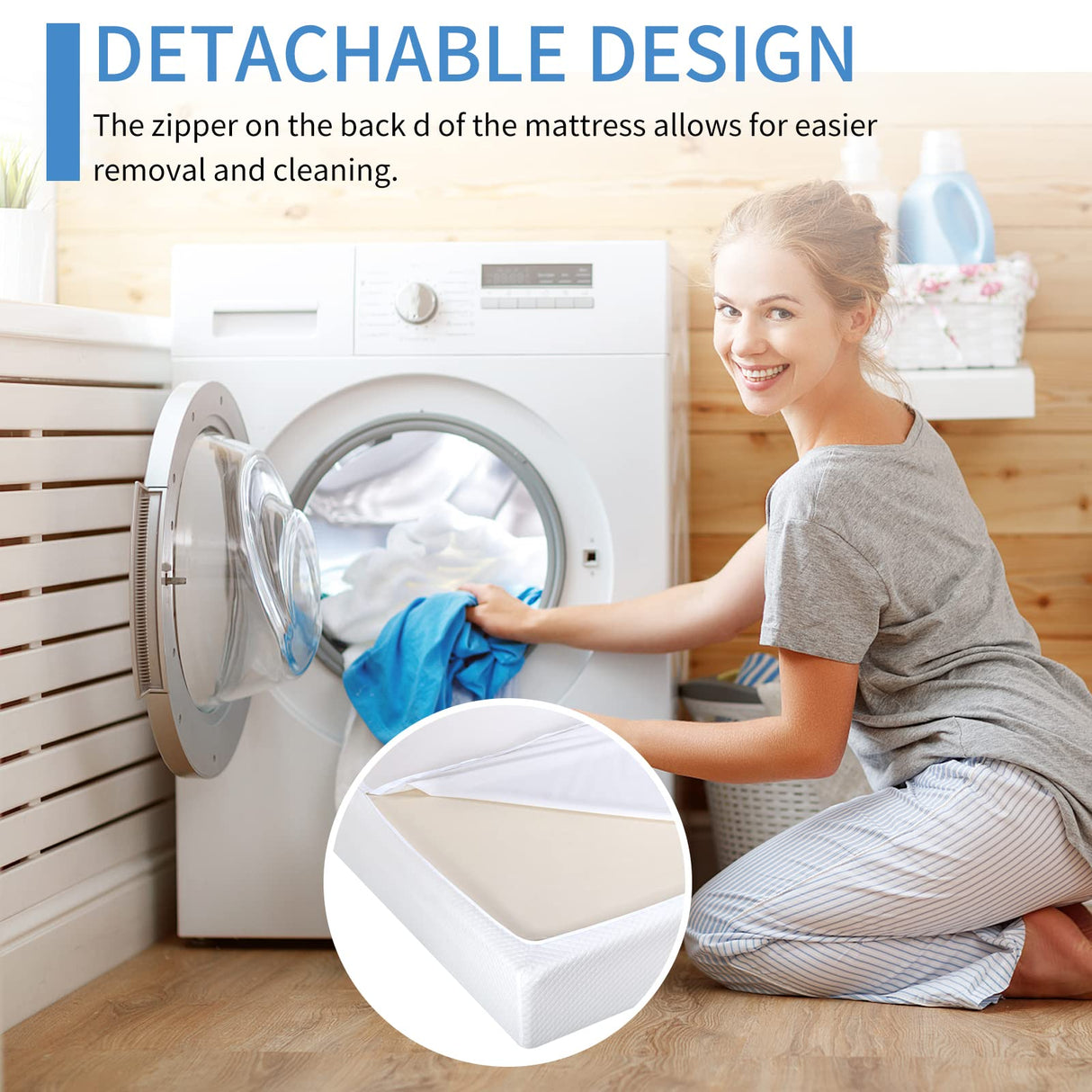 CL.HPAHKL Gel Memory Foam Mattress 14 inch Twin Size Mattress with Removable Soft Cover Medium Firm Mattresses CertiPUR-US Certified/Bed-in-a-Box for Cool Sleep Relieving Pressure Relief CL.HPAHKL