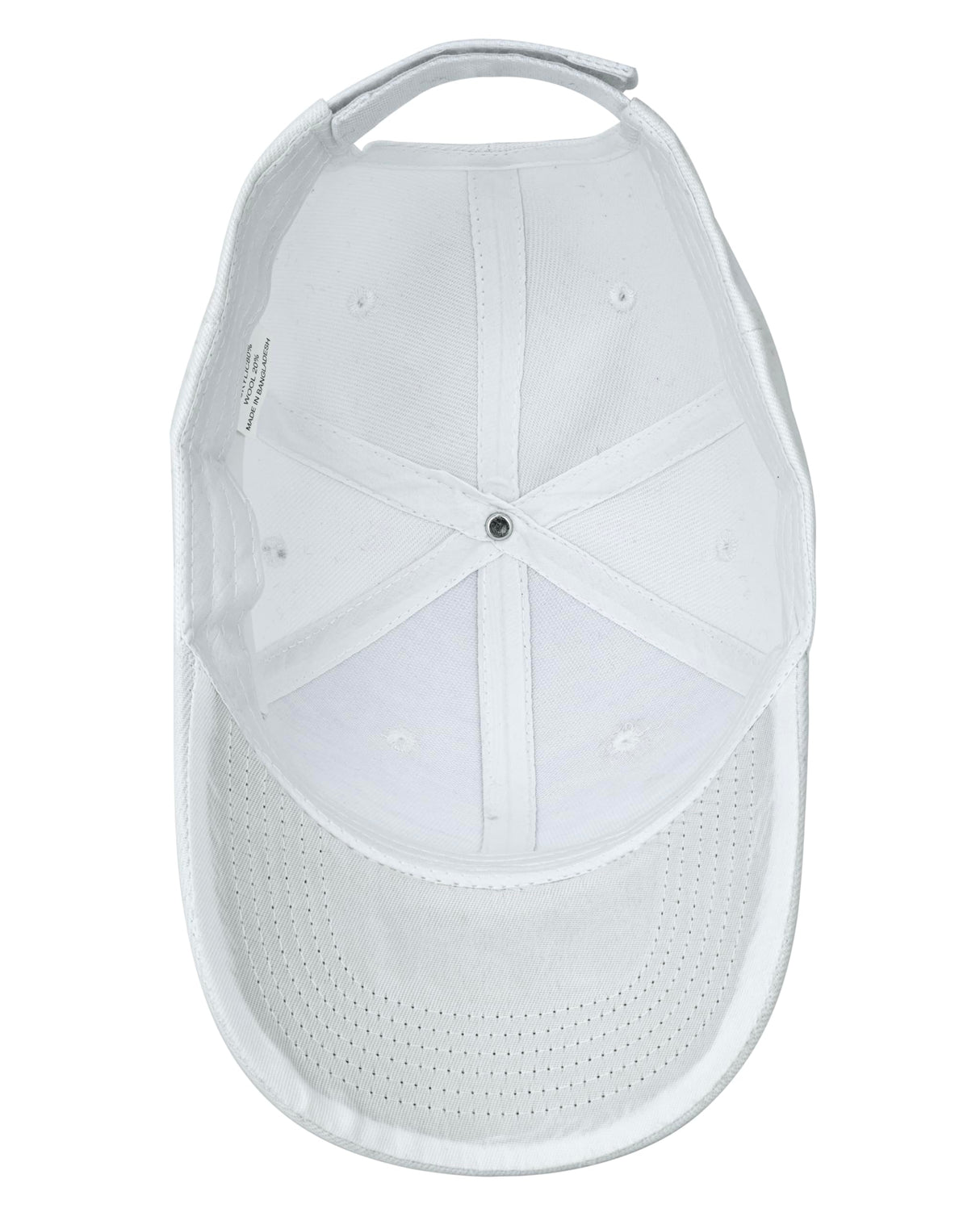 Gelante Plain Blank Baseball Caps Adjustable Back Strap Wholesale LOT 12 Pack 001-White Gelante