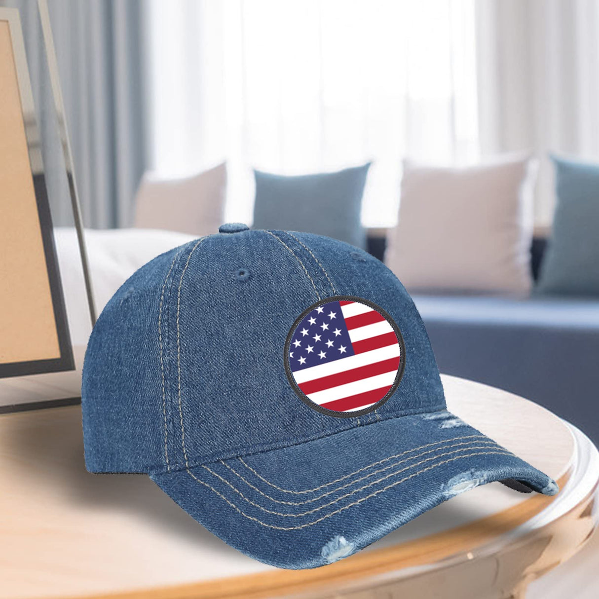 15 PCs Sublimation Patches - Iron On Blank Patches for DIY Crafts Hats Caps Backpack Uniforms (Round / 15PCs) Gadjica