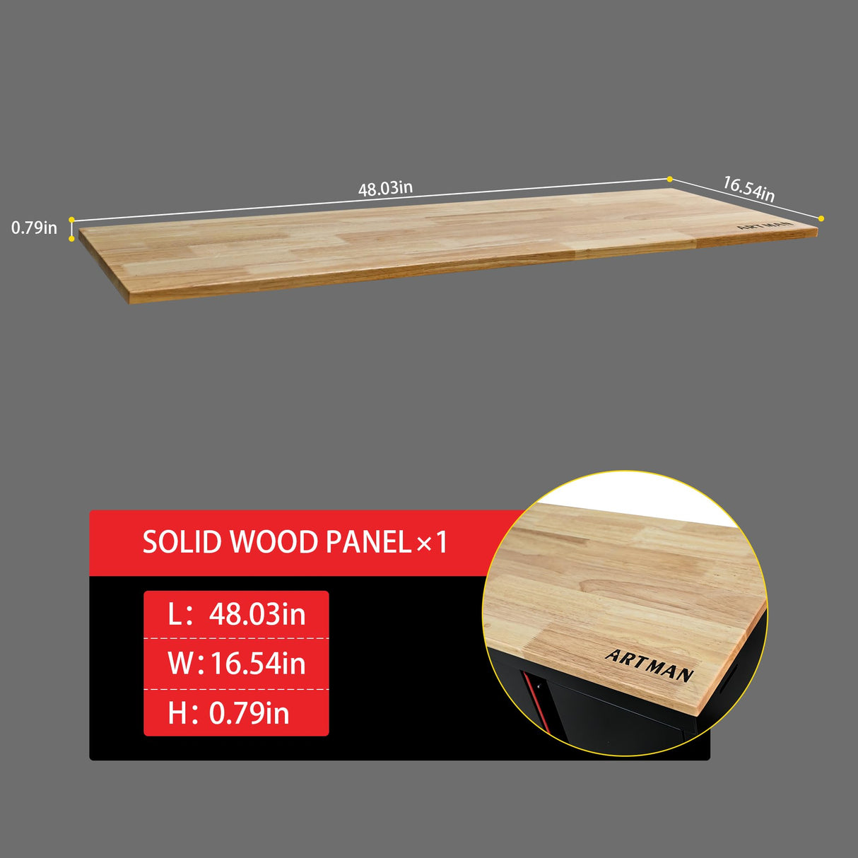 S.Walt Garage Storage Cabinets System, 6-Pcs Workshop Cabinet Set in Black and Red, Included Steel Cabinets, LED Lights, Wood Panel, Key Locking, Adjustable Door Panels and Legs, Black & Red S.Walt