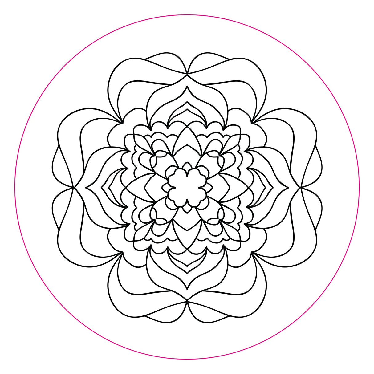 Mandalas Embroidery Transfers (set of 10 hoop designs!) PETER PAUPER PRESS