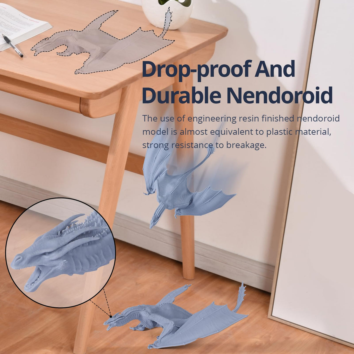 NOVA3D Engineering Resin, ABS-Like Resin 3D Printer Resin High Precision,Non-Brittle, Tappable,Low Shrink,Photopolymer 405nm Fast Curing,for Detailed Model Functional Parts LCD 3D Printer 1000g White NOVA3D