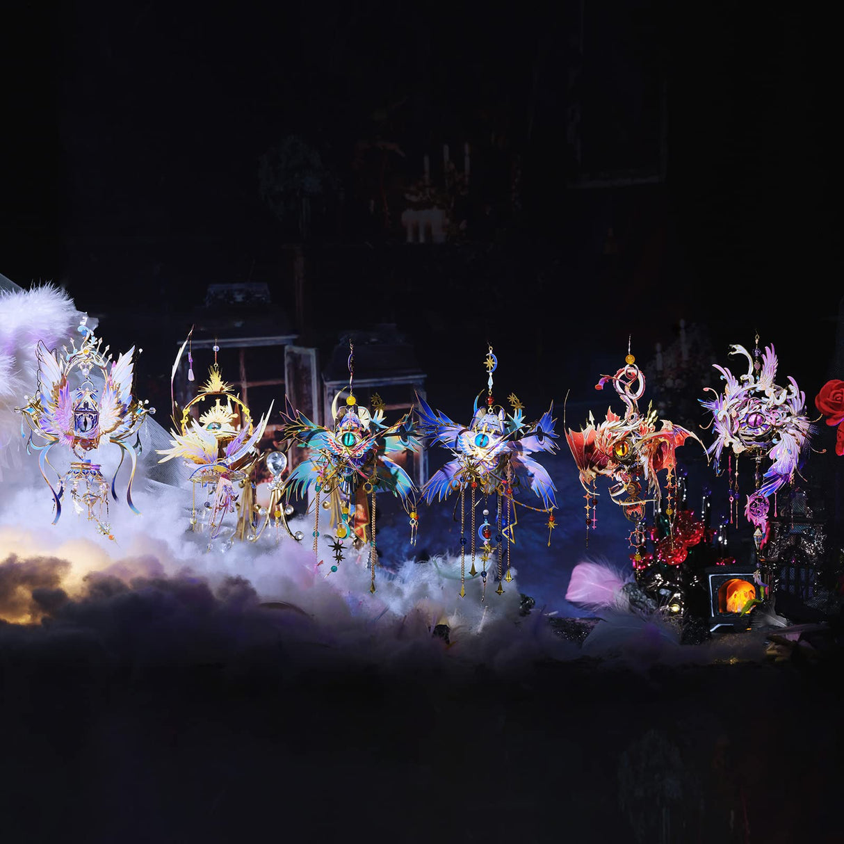 MU 3D Metal Puzzles Model Kits for Adults Building The Eye of Medusa, Wedjat-Eyes Ancient Myths Magic Power DIY Sets, Dad Birthday Gift Fathers Day New Year Xmas Gifts MU