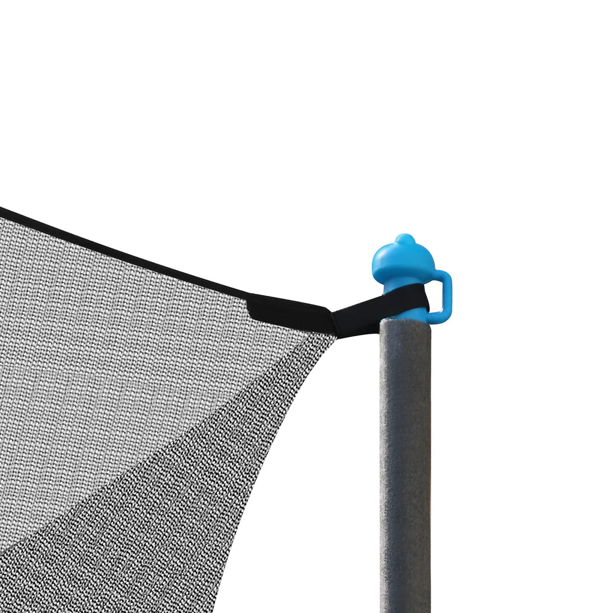 14FT Trampoline Enclosure Net with Universal Trampoline Replacement Enclosure Poles and Hardware (Only fit for 14FT Trampoline with 6 Poles) Zoomster